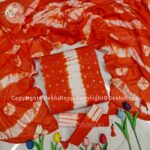 গুলবাহার সিকুয়েন্স টাইডাই বাটিক থ্রি পিস