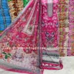 আনস্টিচ জম জম সুইস কটন থ্রি পিস জামা+ওড়না+প্যান্ট