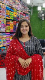 BLACK DIAMOND বাটিক থ্রি পিস - Image 5