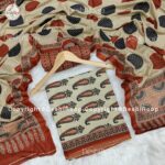 প্রিমিয়াম ফাইন কটন থ্রি পিস | ১০০% সুতি কাপড় | কালার গ্যারান্টি | গরমে আরামদায়ক