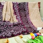 সুন্দরী বাটিক থ্রি পিস ১০০% সুতি কাপড়